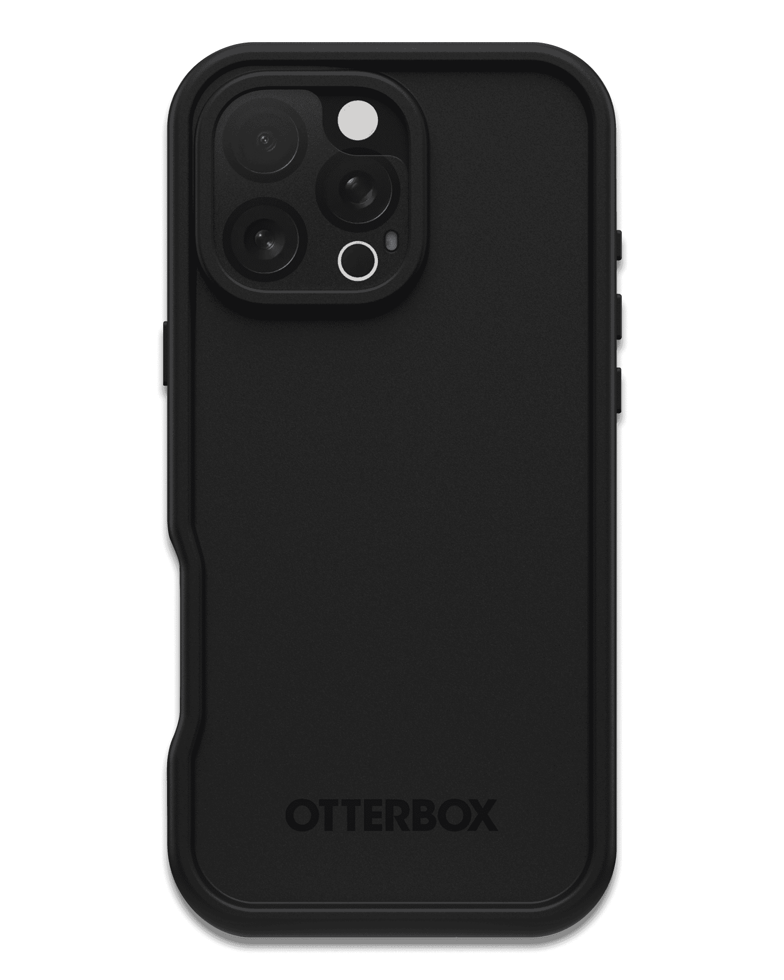 Black waterproof iphone 16 pro max case