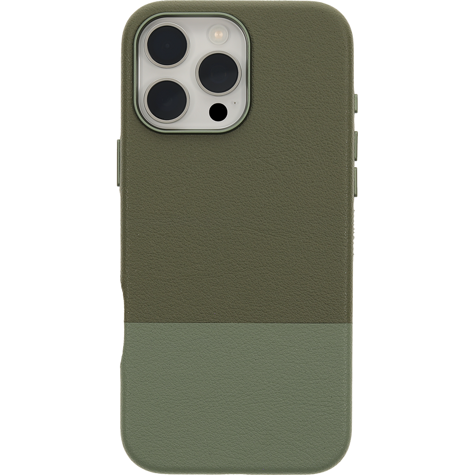 The Back Image of a Statement Series Cactus leather in green